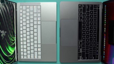 Razer MacBook Pro keyboard comparison