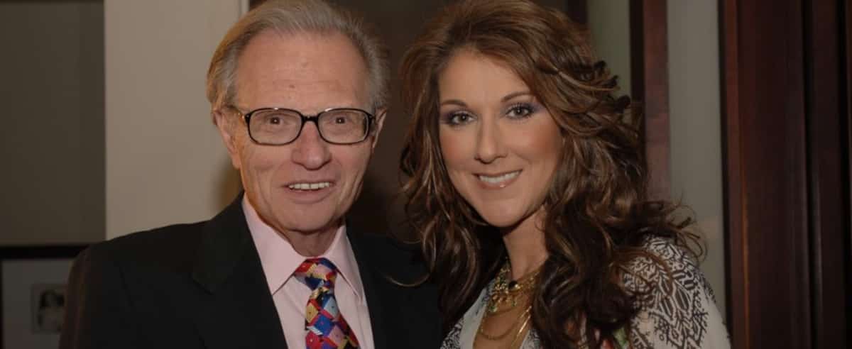 Celine Dion, sad to learn of Larry King's death

