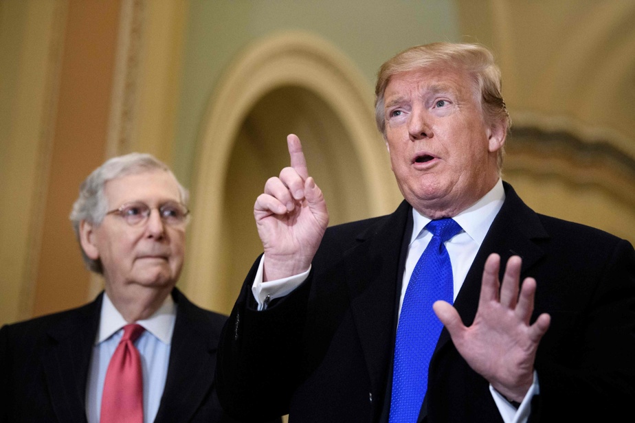   Donald Trump |  The Republican leader in the Senate wants to postpone the impeachment trial


