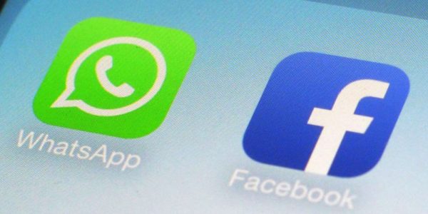 Facebook Whatsapp logos icons