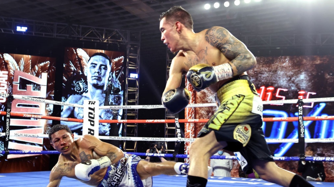 Boxing: Oscar Valdez captured Miguel Berchelt's belt with a K.-O.

