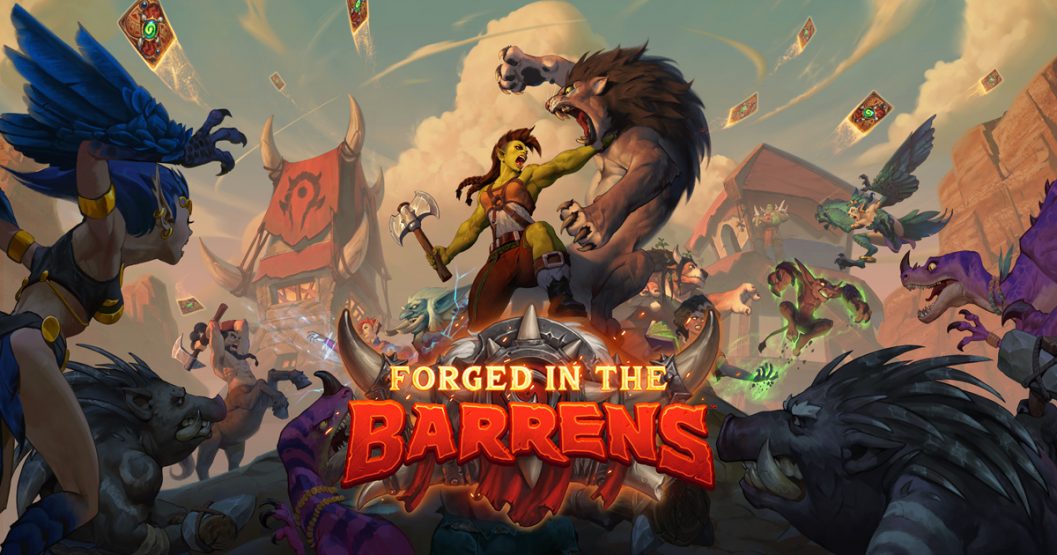 Hearthstone présente l'extension Forged in the Barrens


