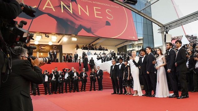 Le tapis rouge du 70e Festival de Cannes