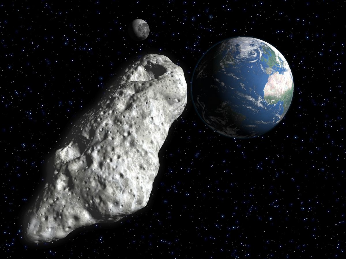   A large asteroid is about to patronize the Earth  Science |  News |  the sun

