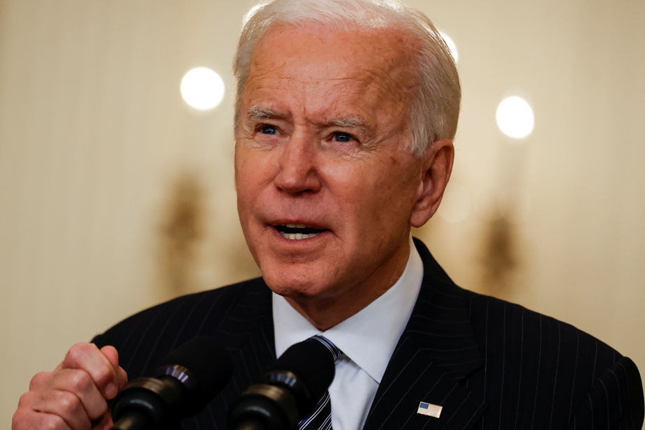 Biden announced reaching the goal of 100 million injections Friday

