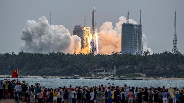 China launches the first component of its space station

