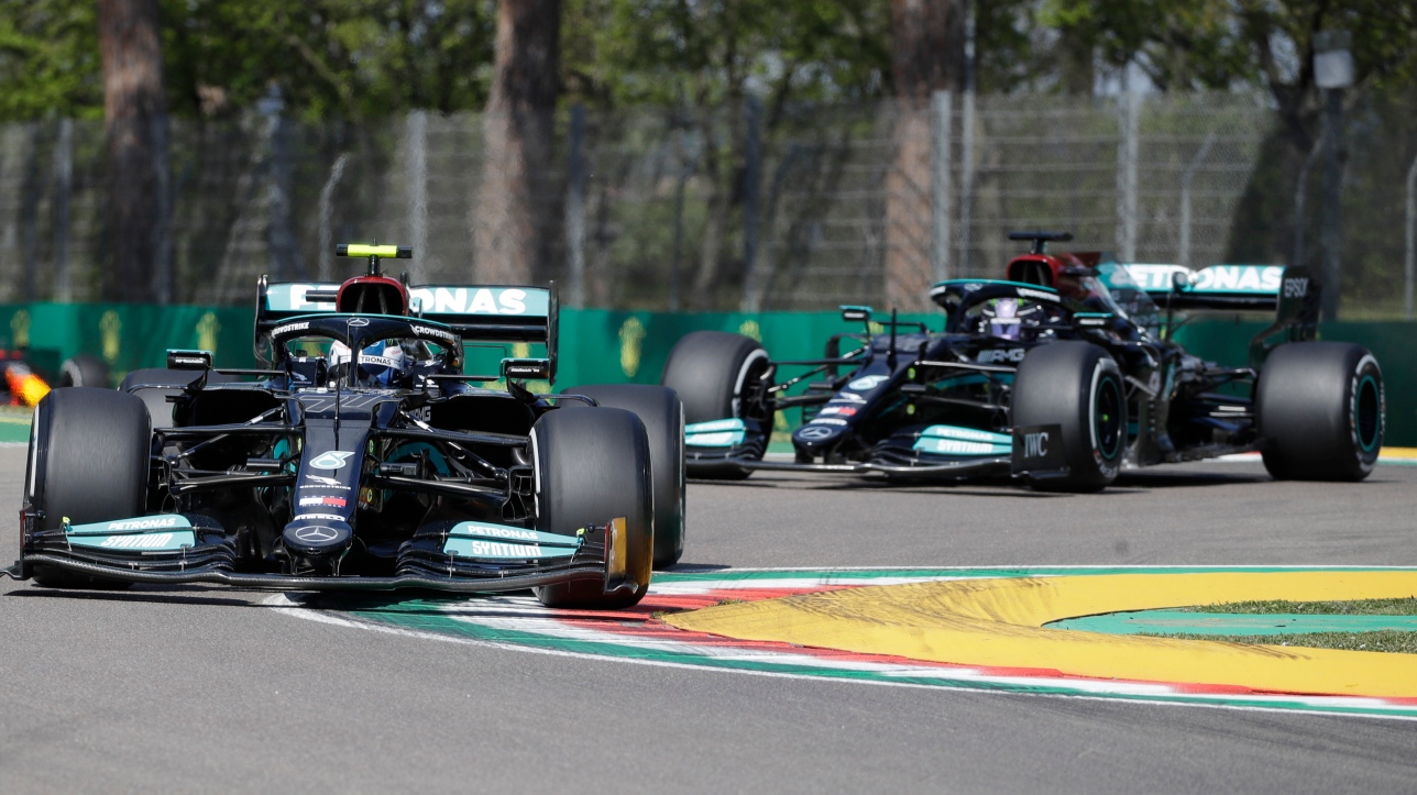 Formula 1: Valtteri Bottas and Lewis Hamilton dominate the free training sessions at Imola

