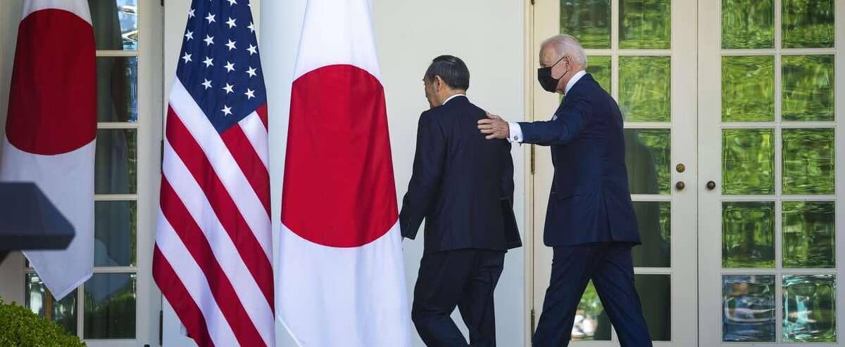 Japan and the United States are allies against China


