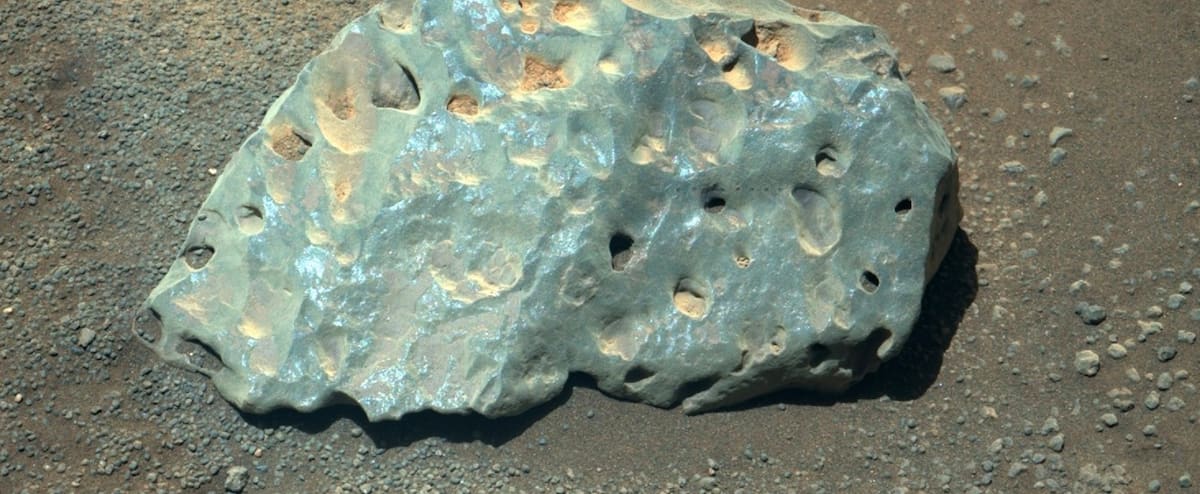 Mars rock that interests scientists

