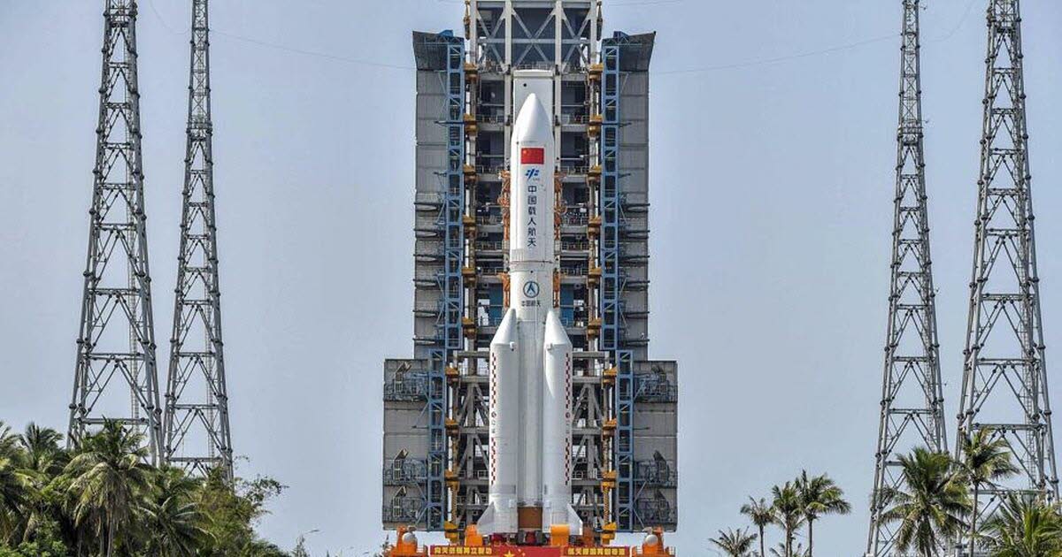   Science.  The launch of the first Chinese spacecraft

