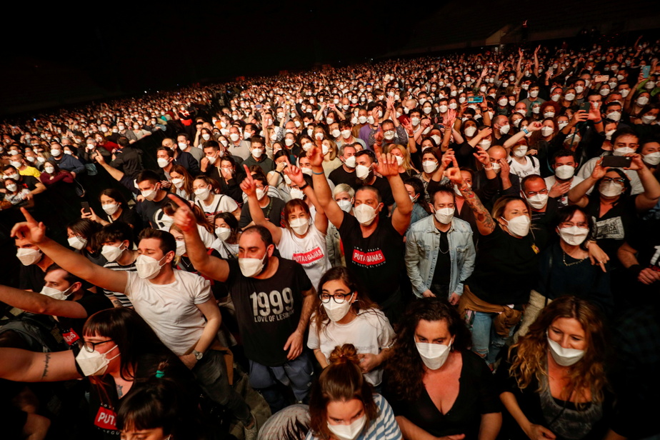   Test concert in Barcelona |  Organizers said 
