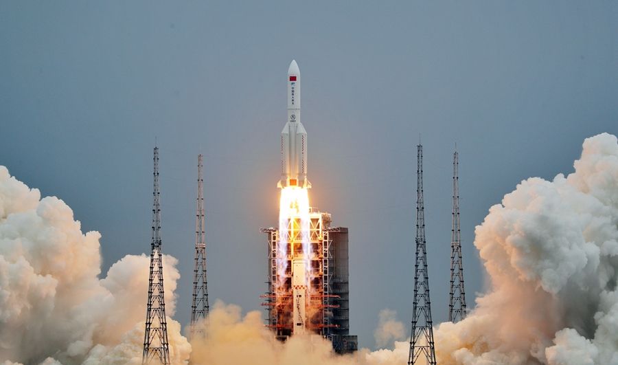   China launches the first component of its space station |  Science |  News |  the sun

