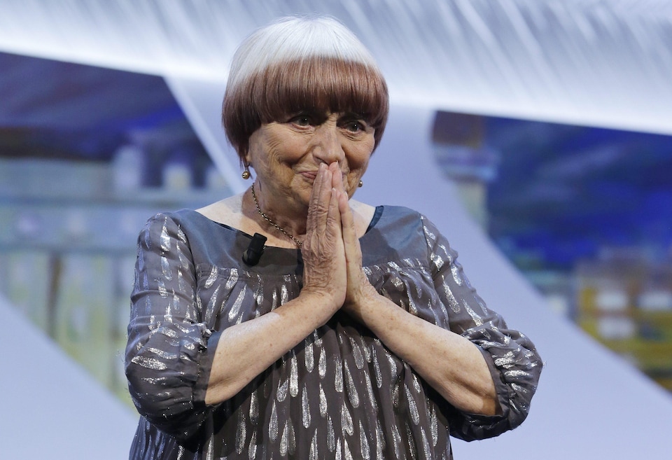 Anias Varda received the palm of honor at the Festival de Cannes in 2015