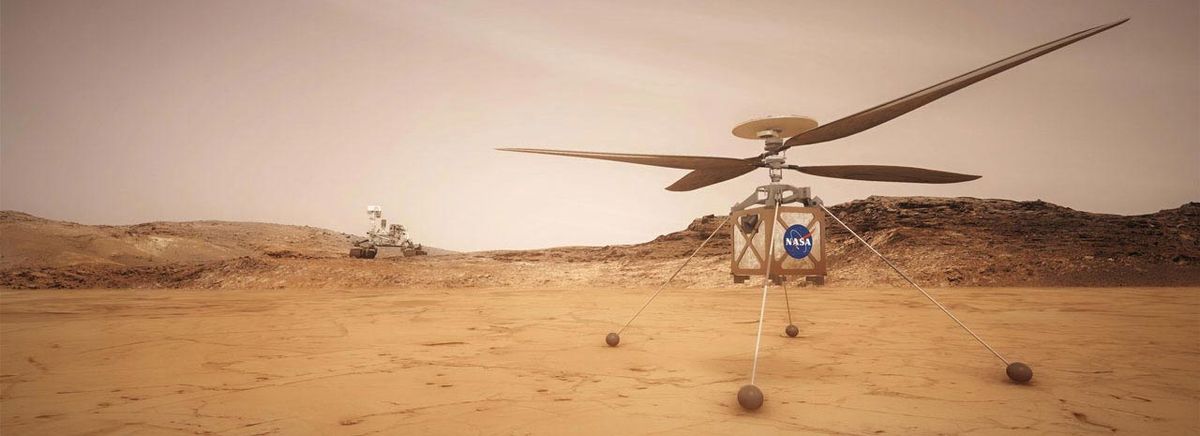   Extended Innovation Helicopter Mission on Mars |  Science |  News |  the sun

