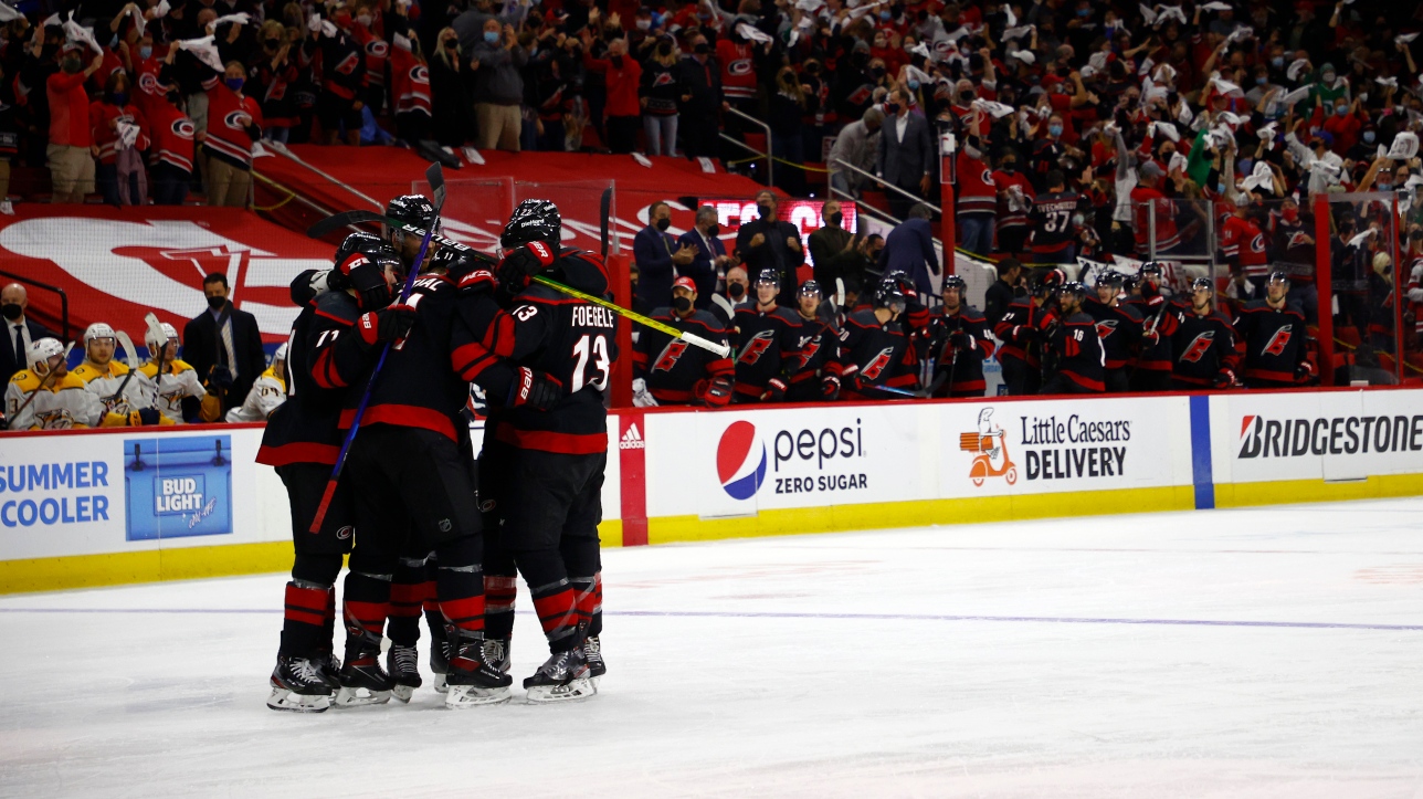 NHL Series: Hurricanes Wins Opening Match against The Predators

