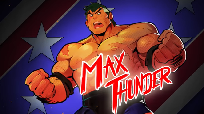 Streets of Rage 4 révèle Max Thunder

