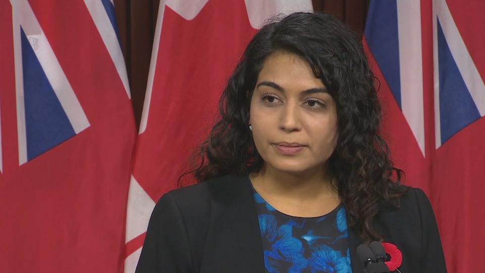 NDP Deputy Leader Sarah Singh