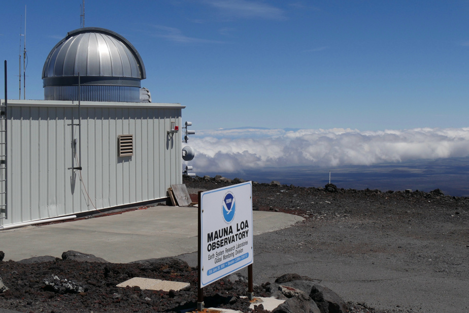   Hawaii Observatory Measurement |  A new record for the concentration of carbon dioxide in the air


