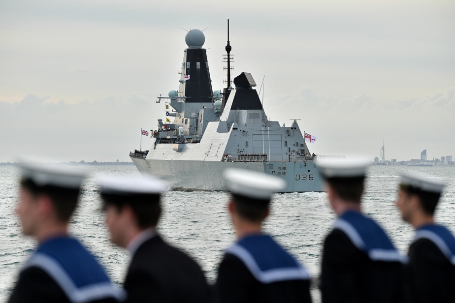 Russia says it fired warning shots at a British ship

