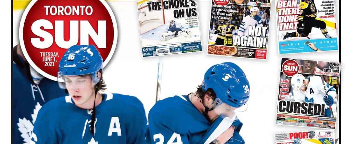 The Toronto media is a bit harsh on the Leaves


