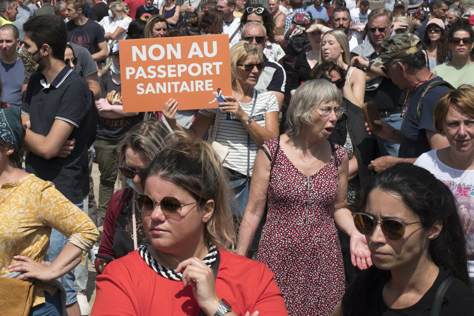   France |  Thousands of people demonstrated against the health passport

