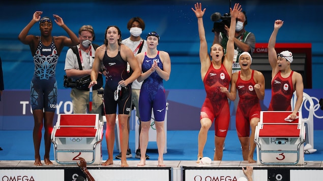 Swimmers give Canada the first medal at the Tokyo Games

