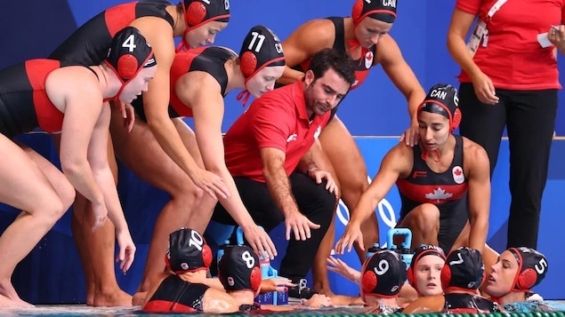 Canada's first water polo victory

