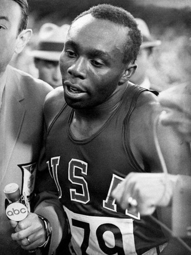 Jim Haynes at the 1968 Olympics