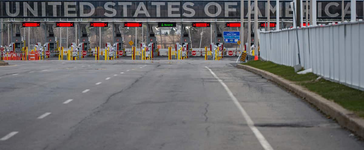 Canada-US border: immediate opening required فتح

