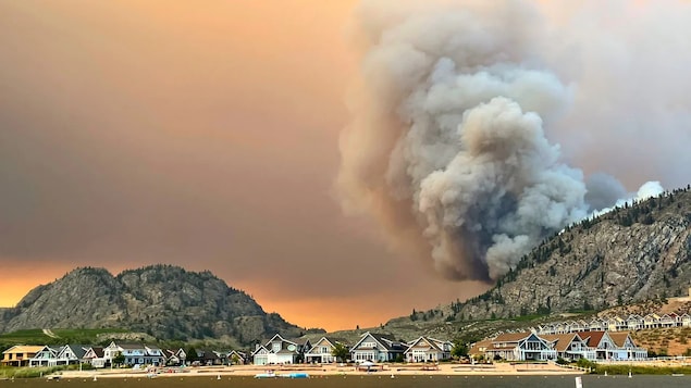 More than 250 fires are still active in British Columbia

