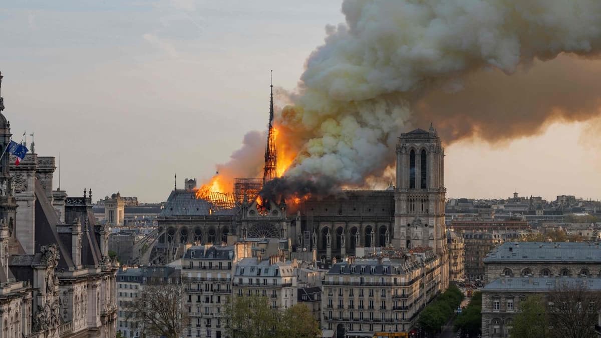 Notre Dame de Paris: Complaint for endangering the lives of others

