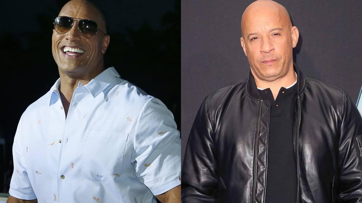 The Rock laughed out loud at Vin Diesel's explanation of their fight

