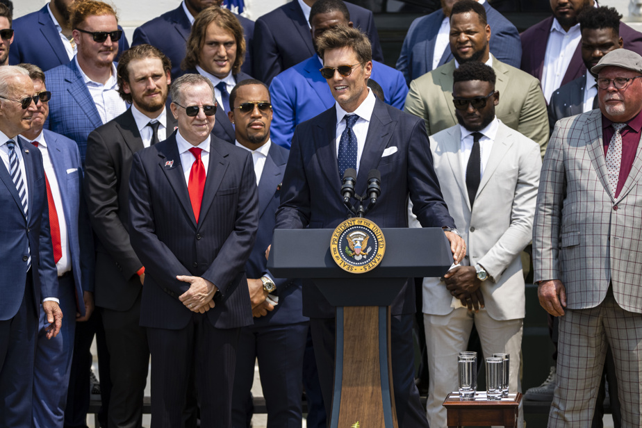   White House visit |  Tom Brady makes fun of Donald Trump

