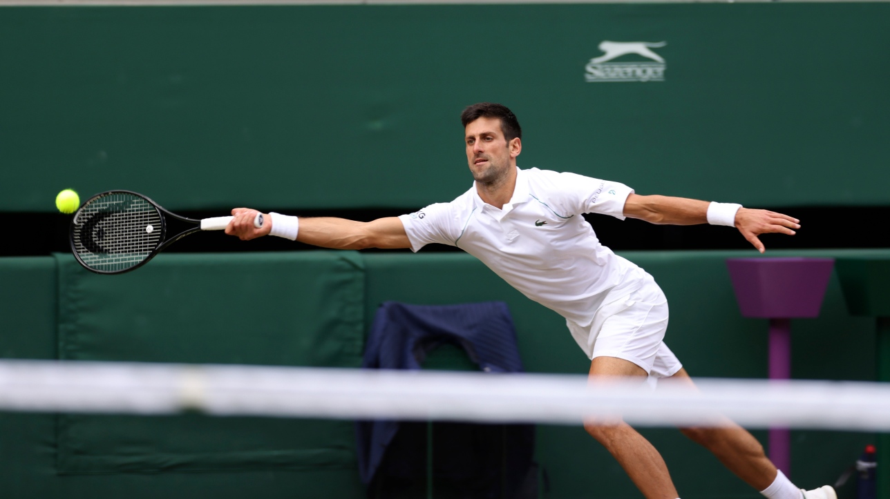 Wimbledon: Novak Djokovic and Matteo Berrettini Final

