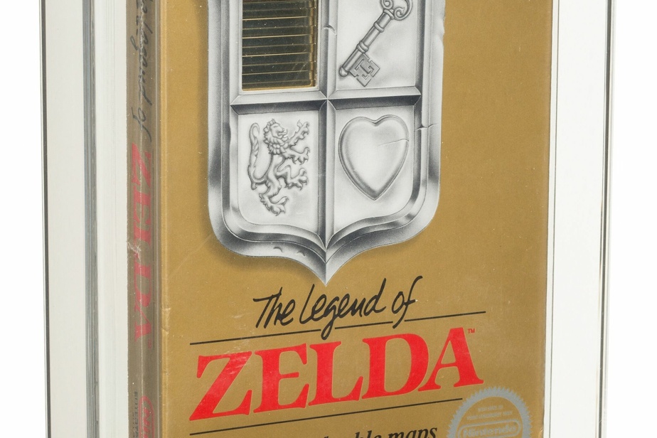 Zelda video game cartridge sold for $870,000


