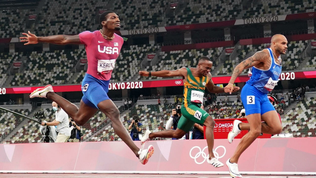 Italy's Lamont Marcel Jacobs wears gold over 100 meters in Tokyo


