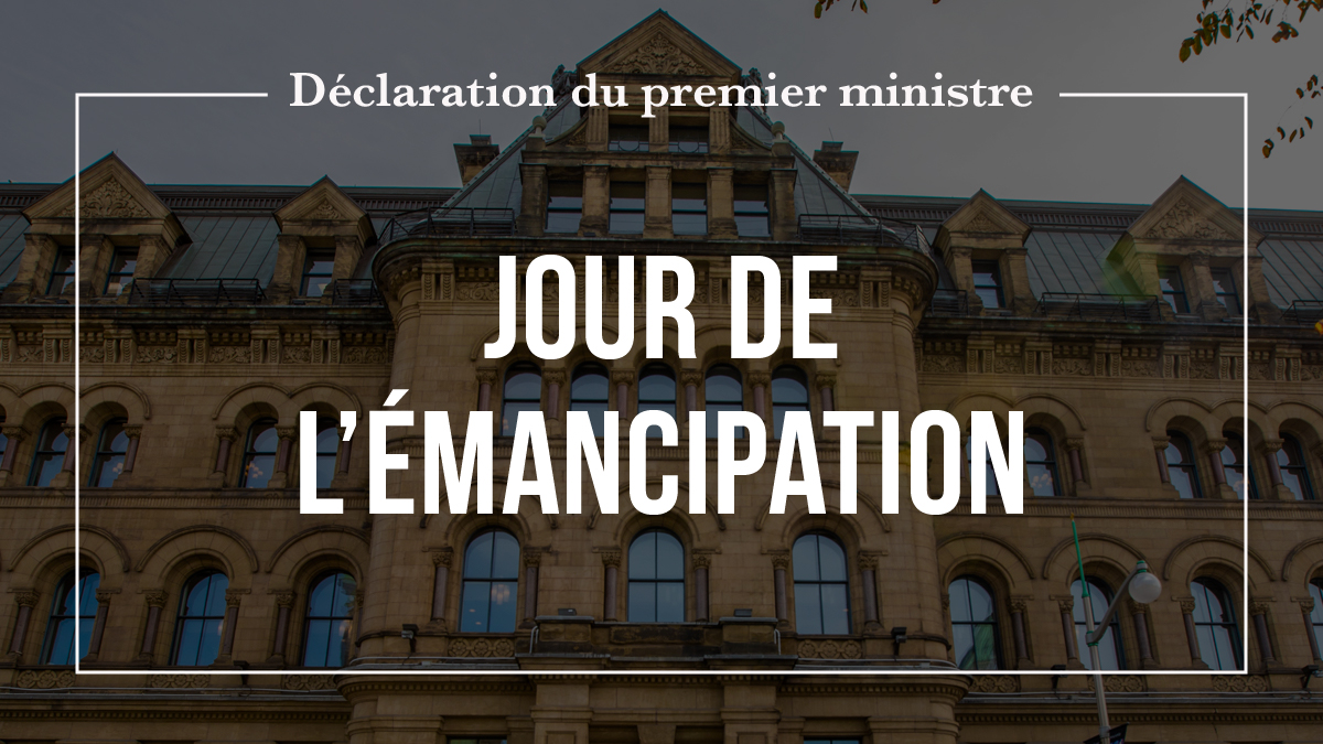 The Prime Minister's statement on the occasion of the Liberation Day

