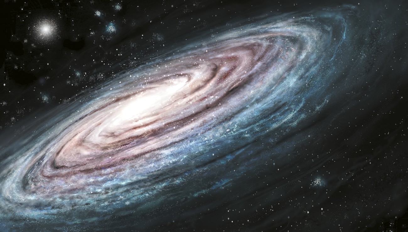 The broken arm of the Milky Way


