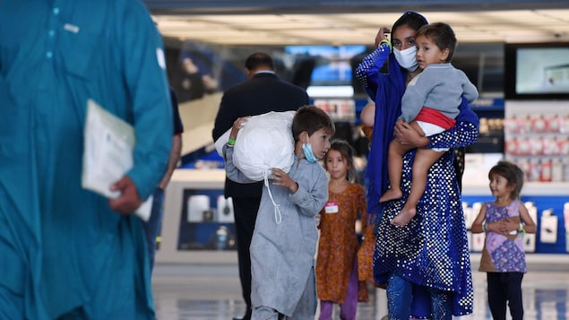 Afghan refugees arrive in Sherbrooke on September 7

