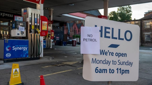 Gasoline shortages exacerbated by 'panic buying' in UK

