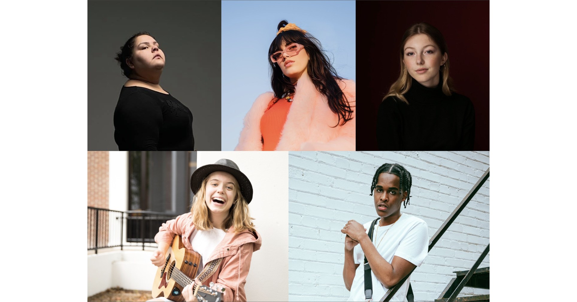 The SOCAN Foundation announces the five winners of the Young Canadian Songwriters Competition, sponsored by SiriusXM Canada

