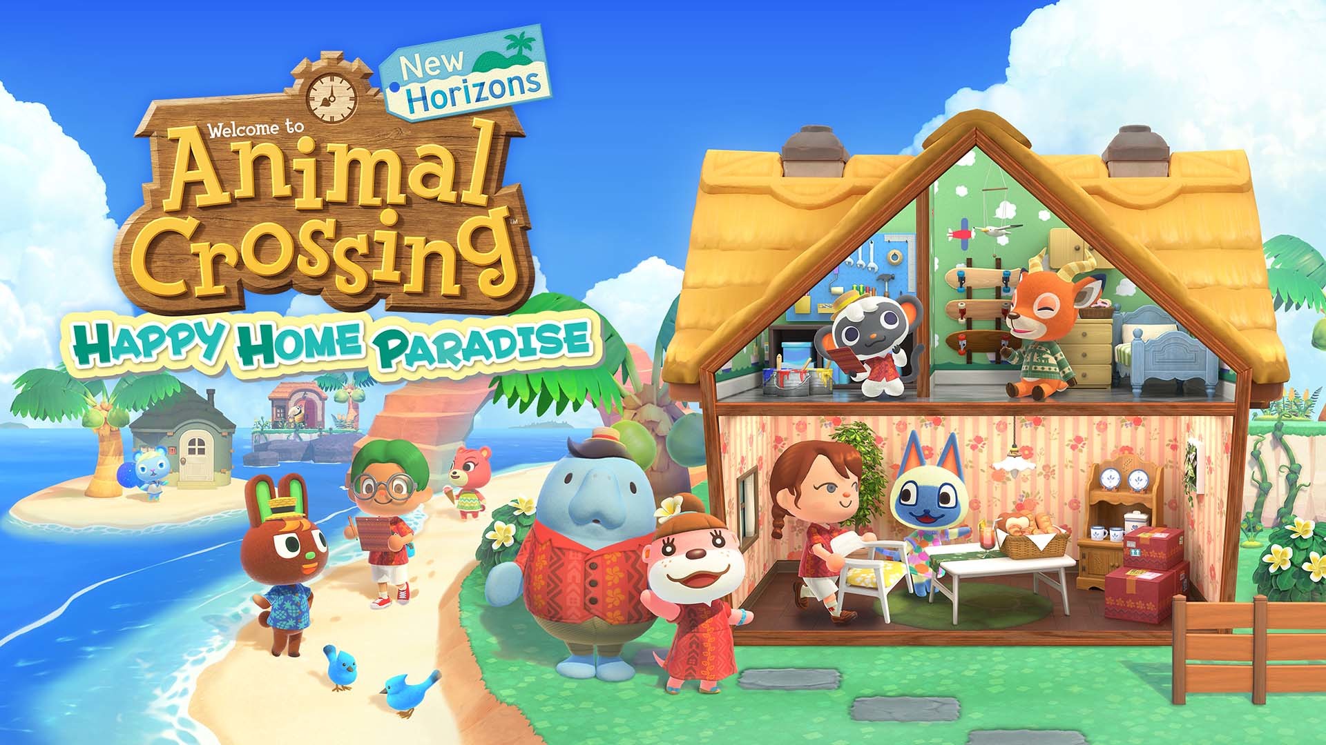 New Horizons has thought about the designers who use Happy Home Paradise DLC

