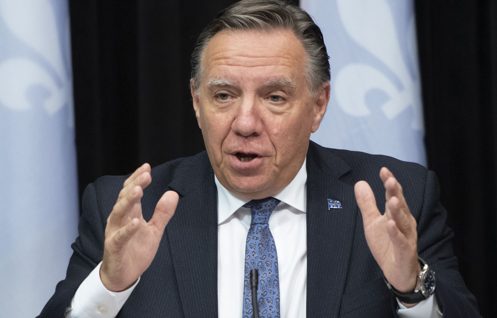Francois Legault says furloughing for boarding school victims will hurt 'productivity'

