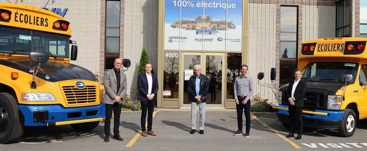 Intercar acquires 57 electric school buses from Girardin

