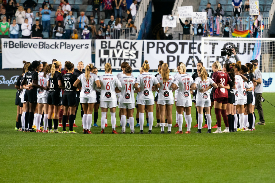   NWSL League |  The match was interrupted by the players to denounce sexual assault

