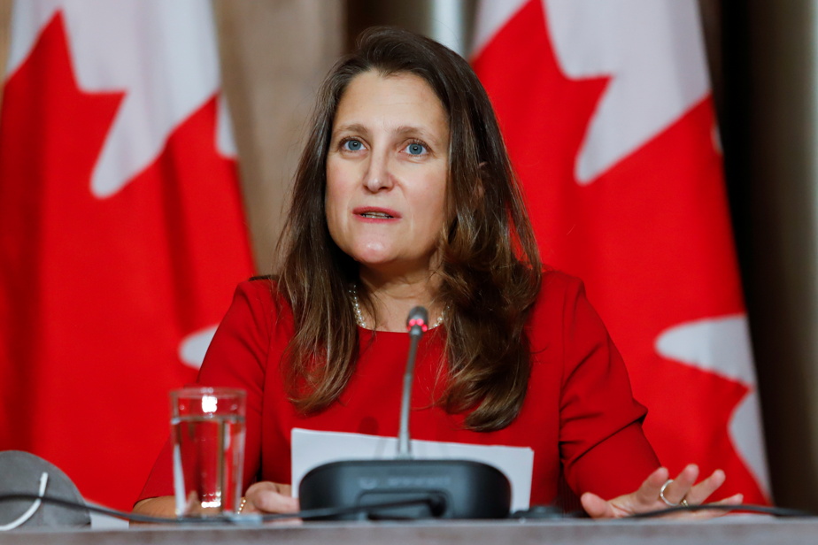 Secretary Freeland may give an economic update this fall


