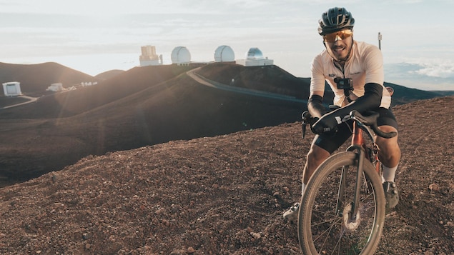   Bicycle ascent of Mauna Kea volcano, the achievement of Charles Ouimet |  you saw?

