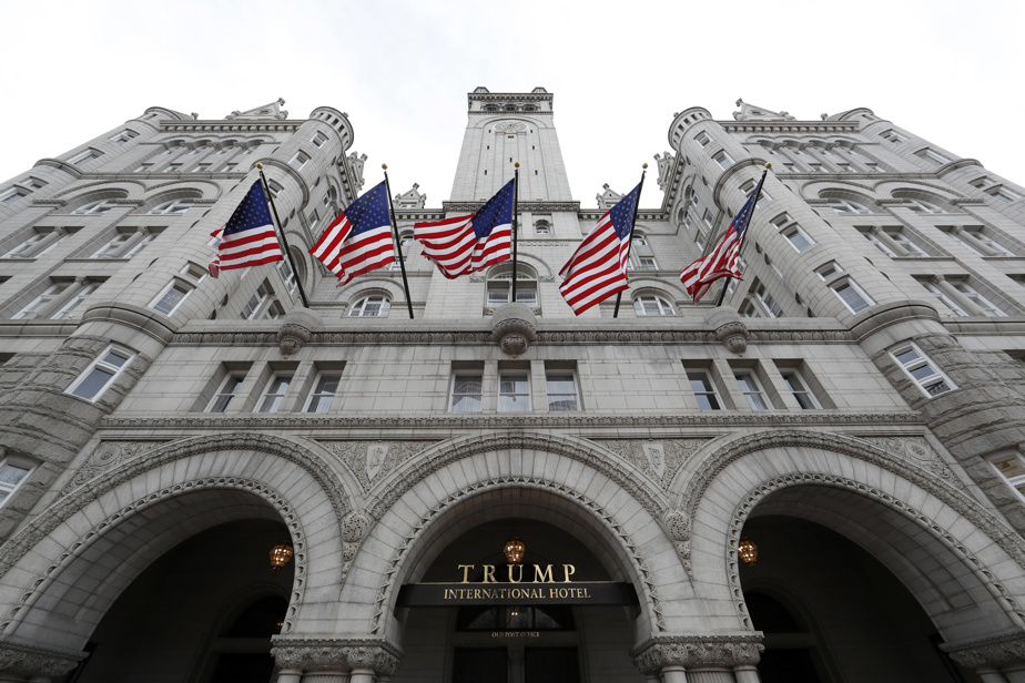 Donald Trump is selling his Washington hotel and a form of influence

