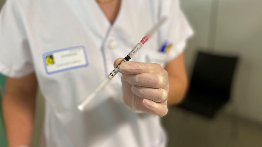 Vaccination à l'hôpital de Niort (archives janvier 2021).