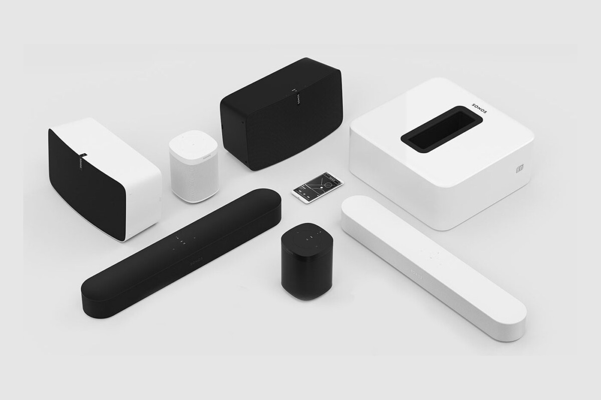 Sonos' range of subwoofers, subwoofers and audio devices